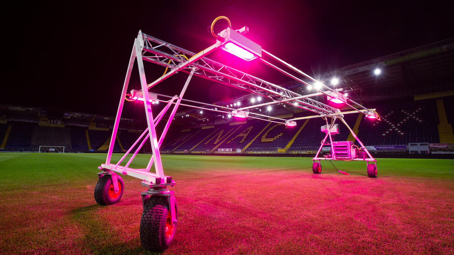 CASE STUDY: LED-verlichting stadion gras bij NAC Breda