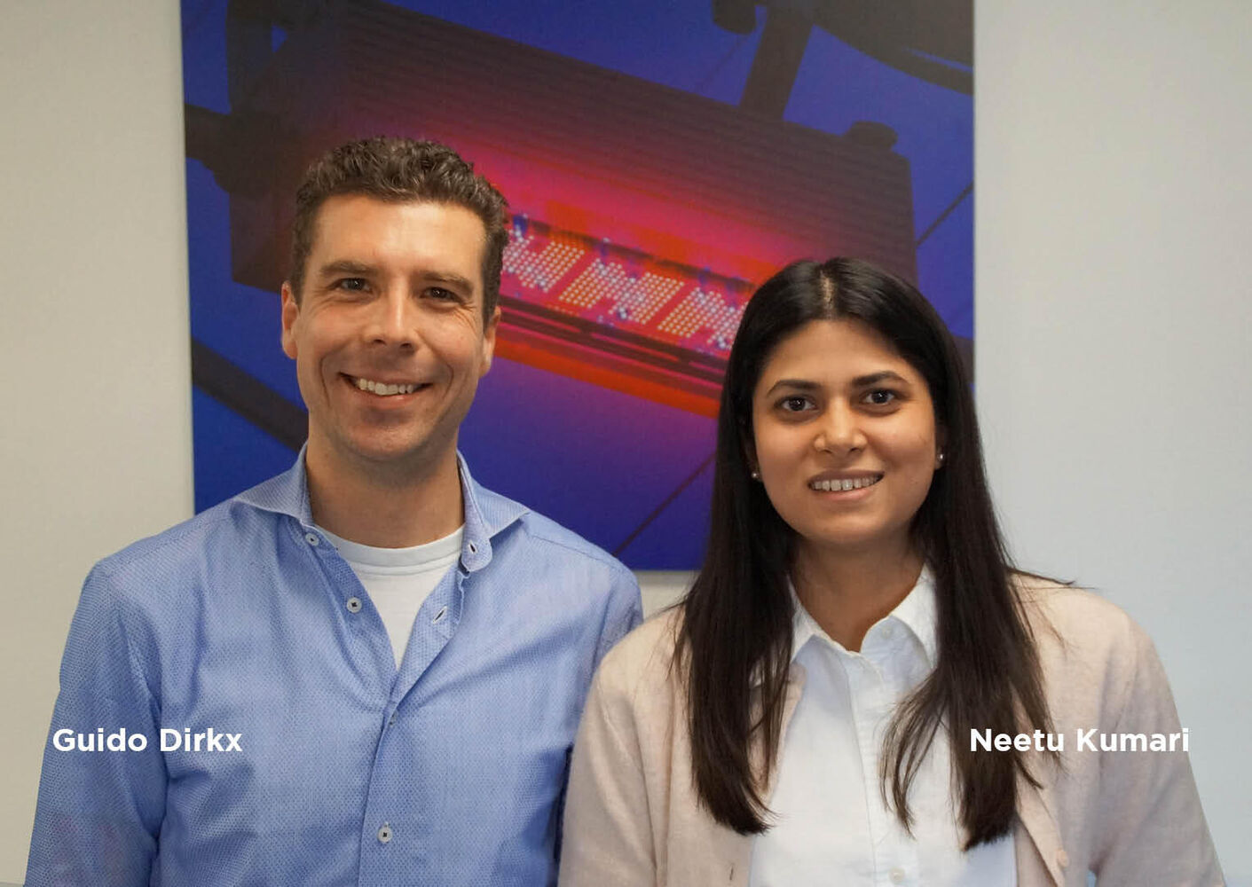 Expansion R&D team with Neetu and Guido