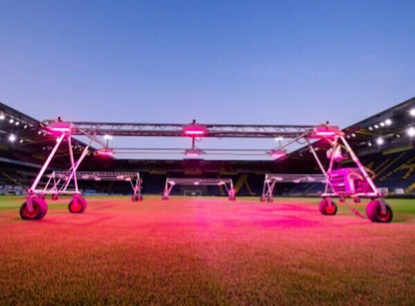 Oreon investigates LED light recipe stadium grass NAC Breda